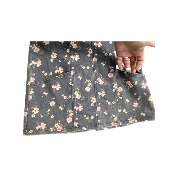 No boundaries girls denim bib dress size XS/1 - Picture 3 of 7